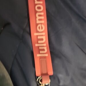 Lululemon Athletica Pink Key Card Holder